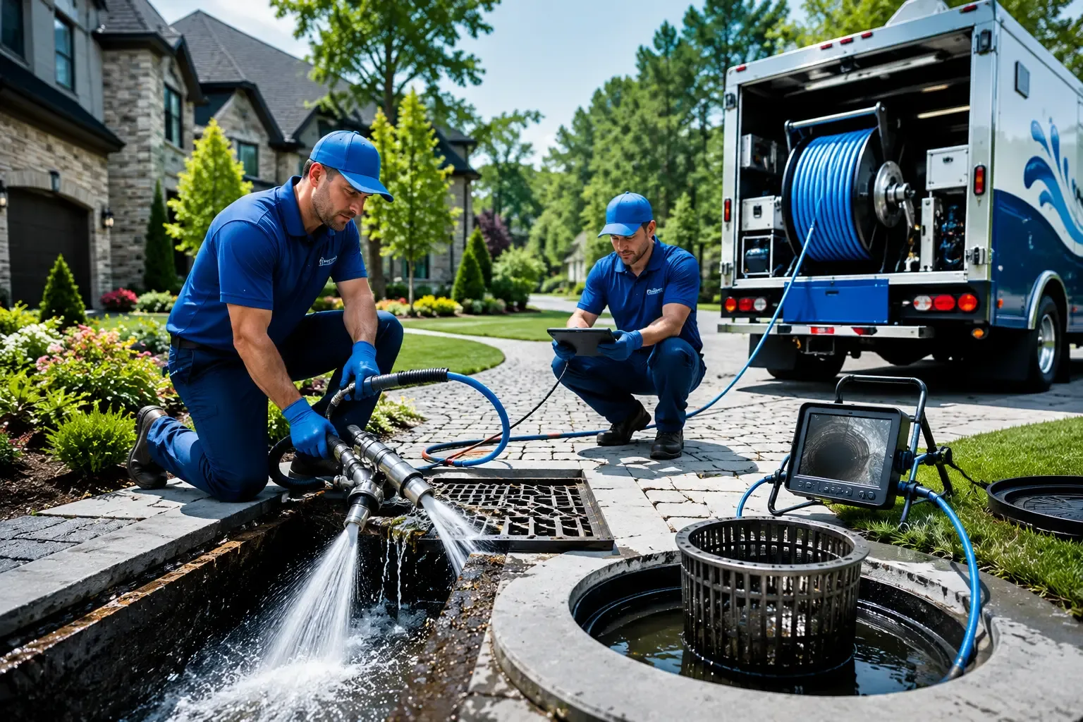 Local outdoor drain cleaning professionals in Gillett, WI