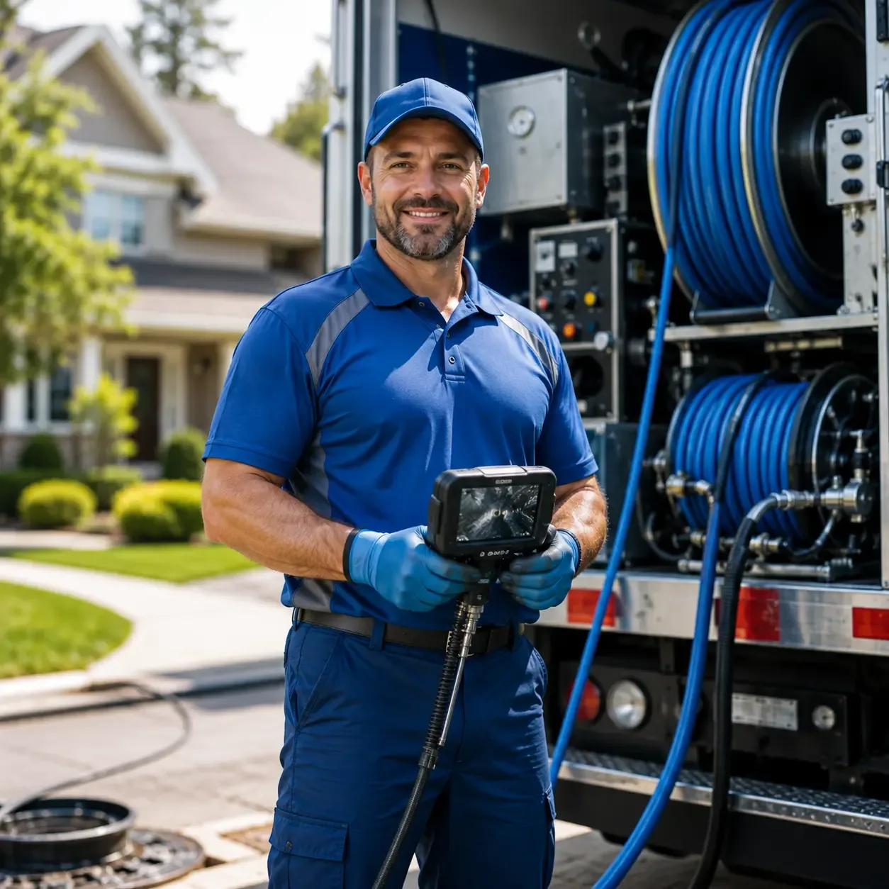 Local outdoor drain cleaning specialists in Gillett, WI